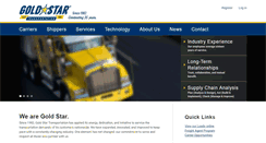 Desktop Screenshot of goldstartrans.com